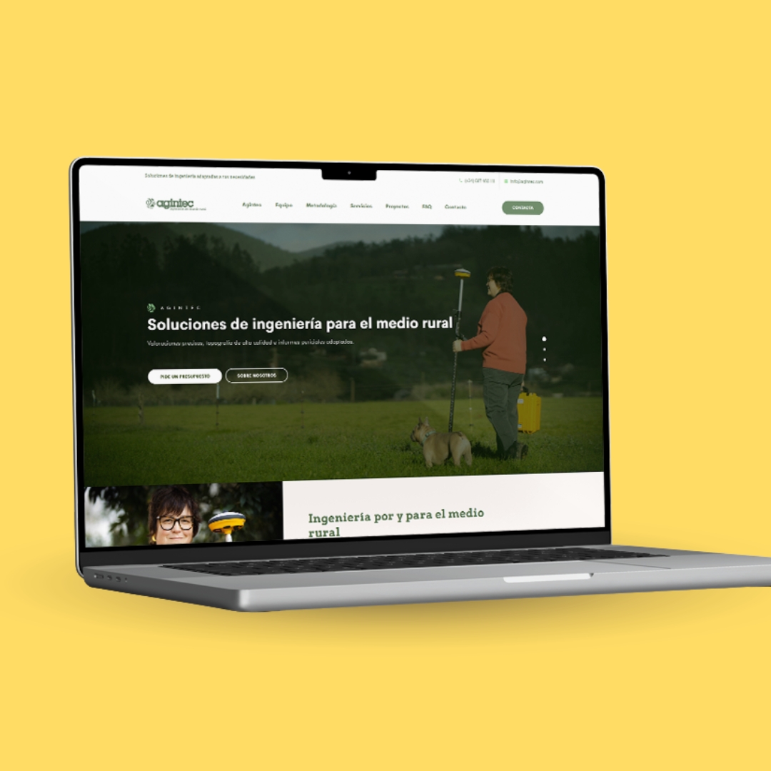 Agintec desarrollo web | Melodijopérez agencia de comunicación rural