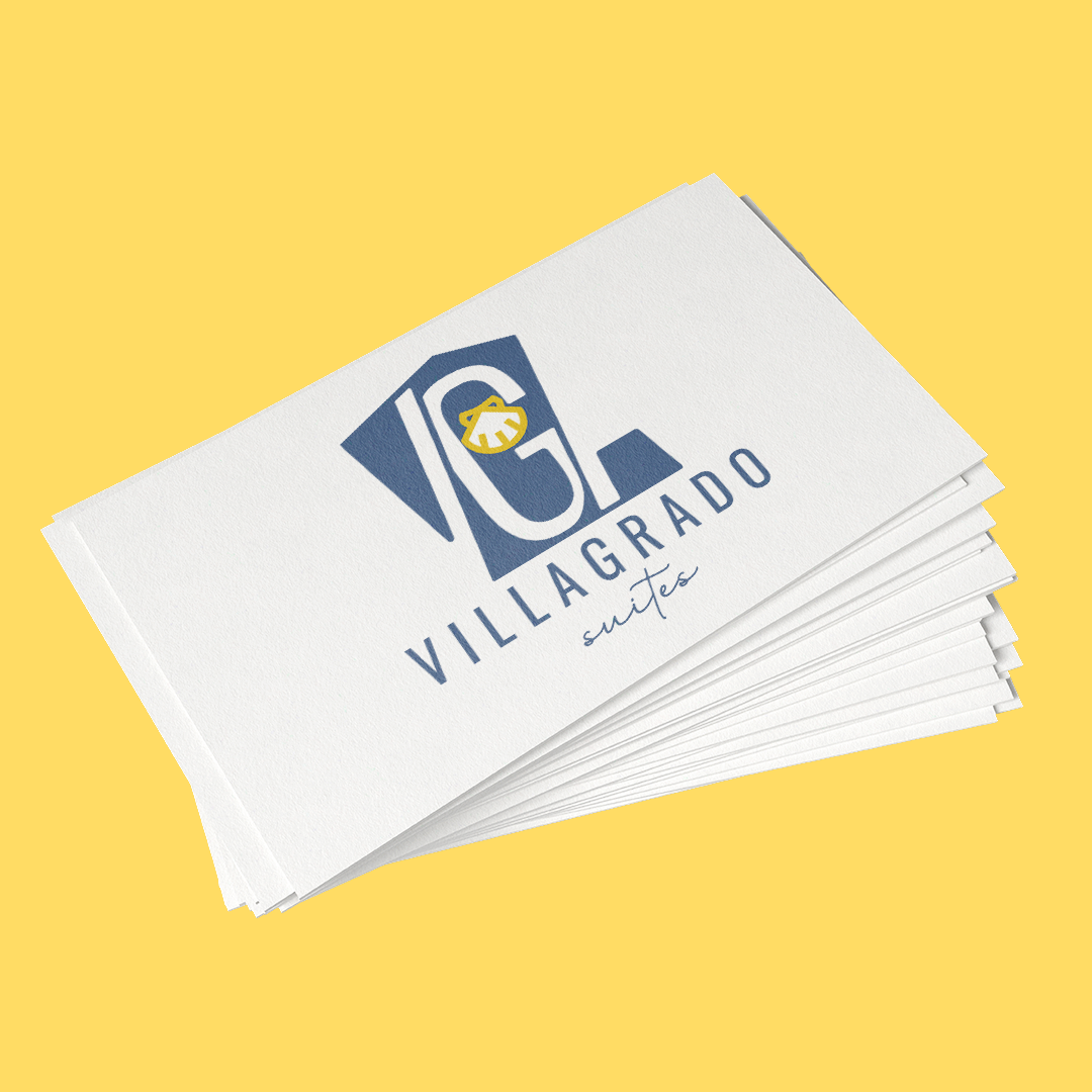 Villagrado Suites identidad gráfica | Melodijopérez agencia de comunicación rural en Asturias