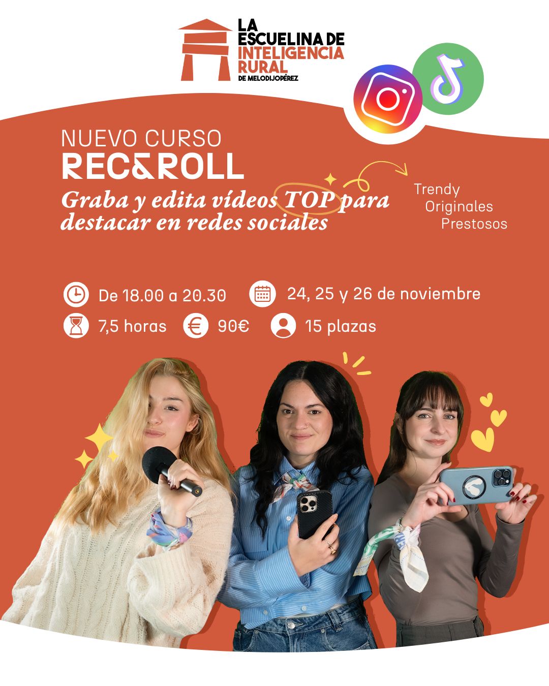 Inscríbete en el curso REC&ROLL