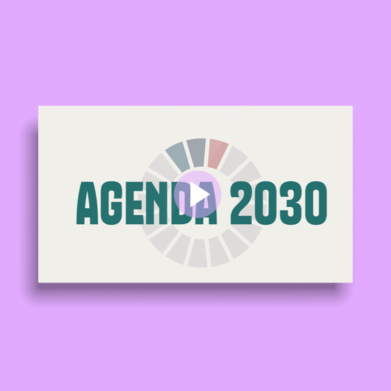 Agenda 2030 motion graphics audiovisual | Melodijopérez agencia de comunicación rural en Asturias