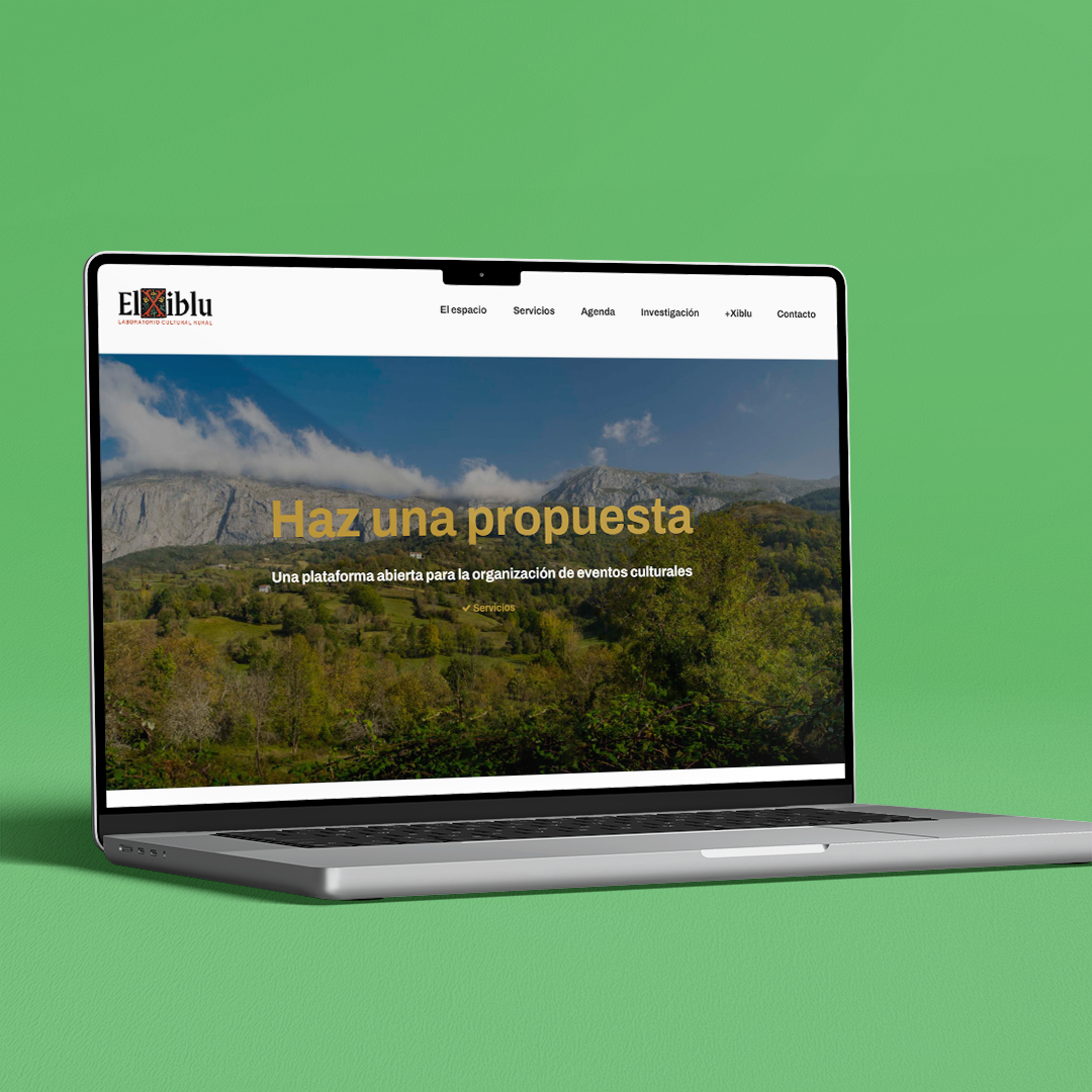 El Xiblu desarrollo web | Melodijopérez agencia de comunicación rural en Asturias