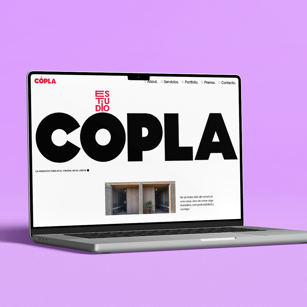 Estudio Copla desarrollo web | Melodijopérez agencia de comunicación rural en Asturias