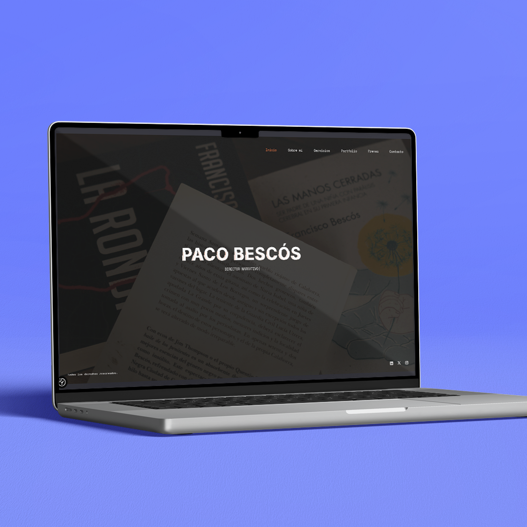 Francisco Paco Bescós desarrollo web | Melodijopérez agencia de comunicación rural en Asturias